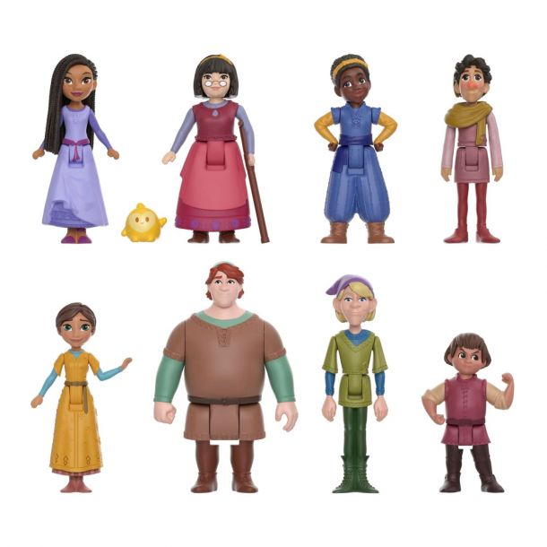 Disney's Wish - Asha & Friends Small Doll Figure Set