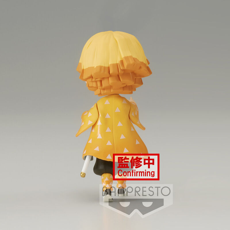 Demon Slayer Kimetsu No Yaiba Zenitsu Agatsuma Q posket petit figure