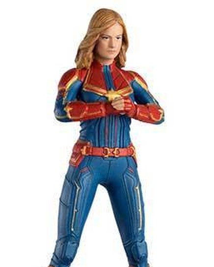 HC Marvel Comic Heavyweights Captain Marvel Metallstatue 11x21cm