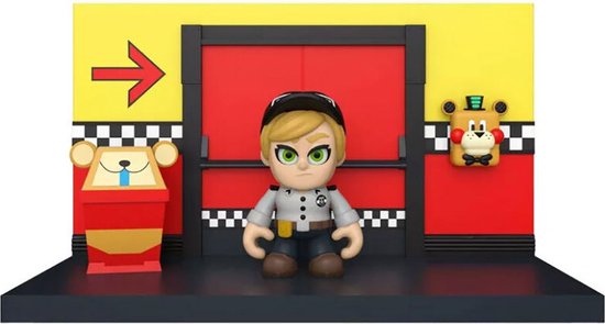 Funko Pop! Games: Five Nights at Freddy's (FNAF) Playset & Snap Action Figure - Hallway add-on w/Vanessa