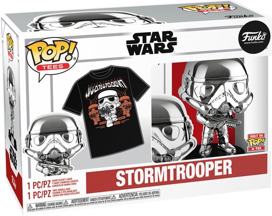 Funko Pop! Tee Box: Star Wars - Stormtrooper (M)