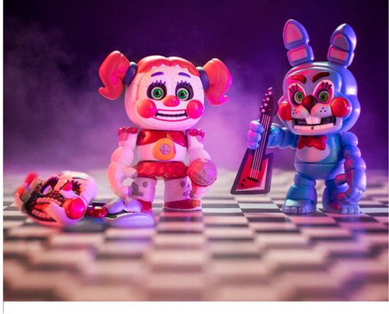 Toy Bonnie & Baby - Five Nights at Freddy's Double Snap Pack Funko