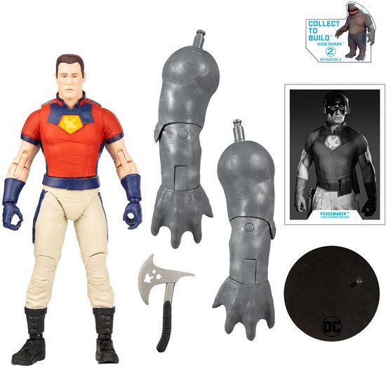 dc build-a figure wv5 - suicide squad - peace maker