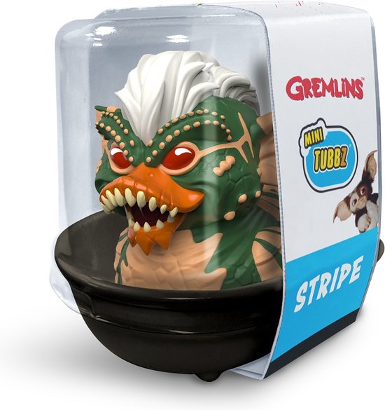 Numskull - Mini TUBBZ Badeend - Gremlins - Stripe (Badeen Editie) - 5cm