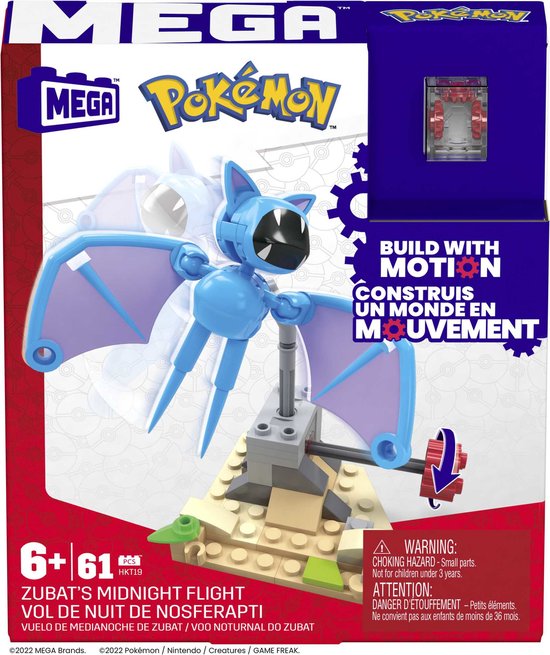 Mega Pokemon Zubats Midnight flight