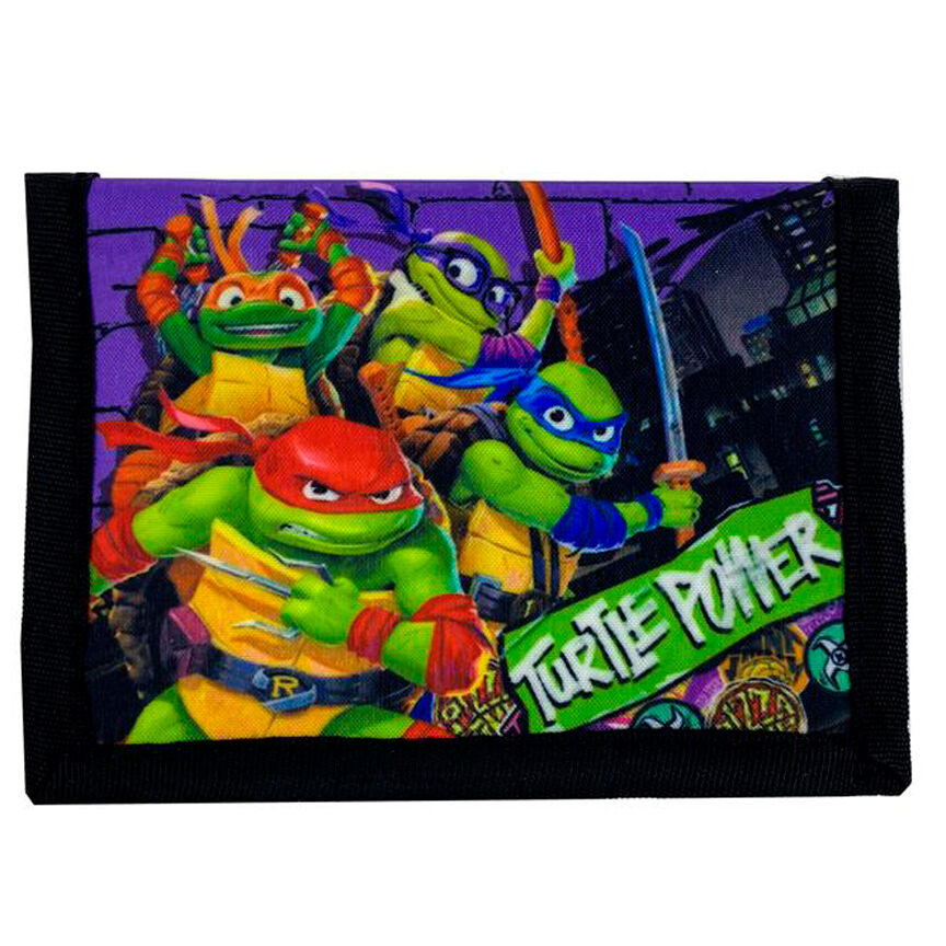 Ninja Turtles portemonnee + sleutelhanger set