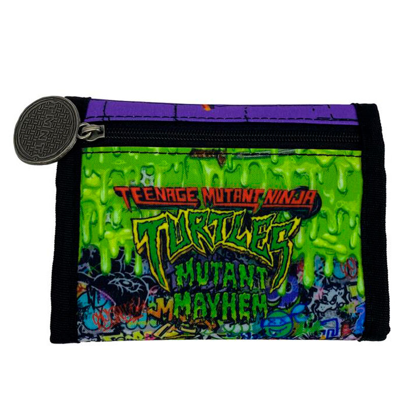 Ninja Turtles portemonnee + sleutelhanger set