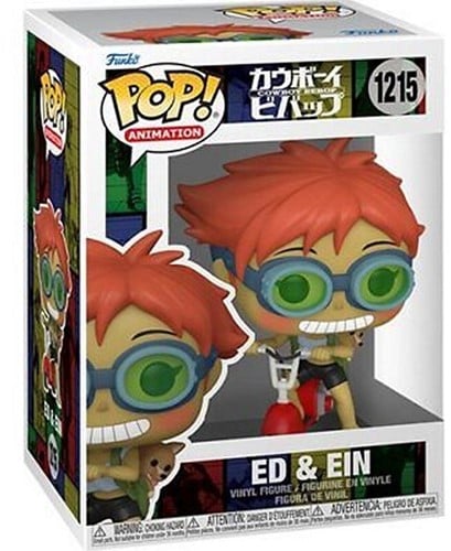 Funko POP! Cowboy Bebop - Edward auf Roller mit Ein