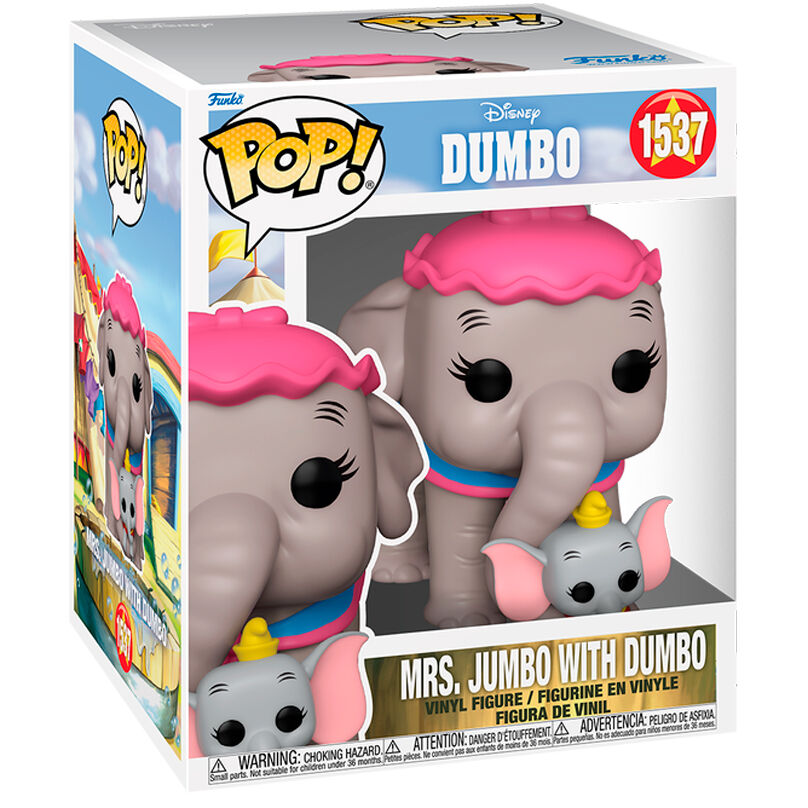 Funko POP! 15 cm Mrs. Jumbo mit Dumbo - Disney