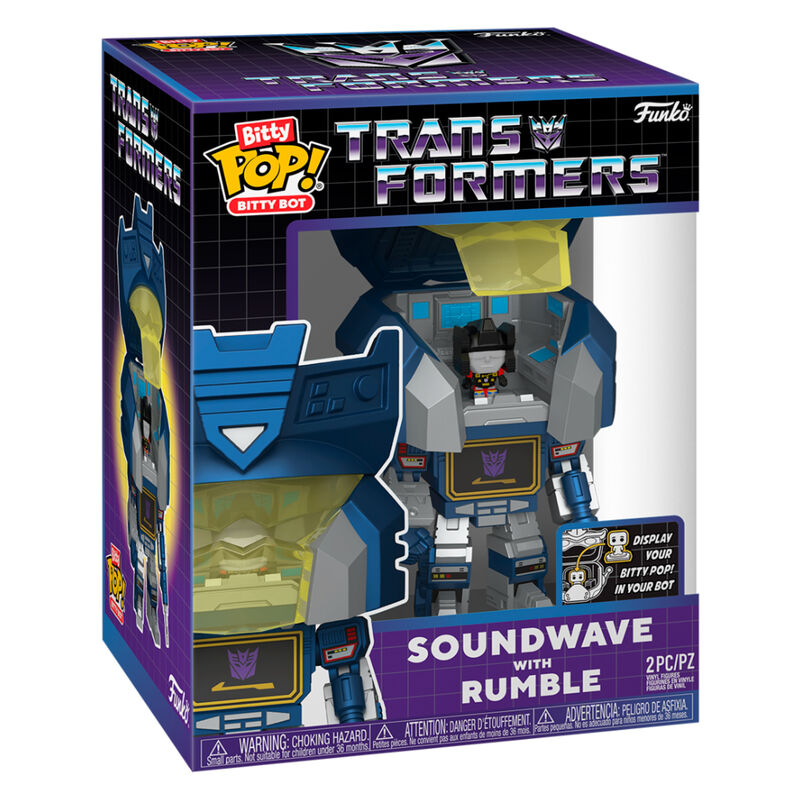 Funko (Bitty) POP! Transformers Soundwave with Rumble
