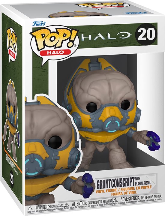 Funko Pop! Halo - Grunt Conscript with Plasma Pistol #20