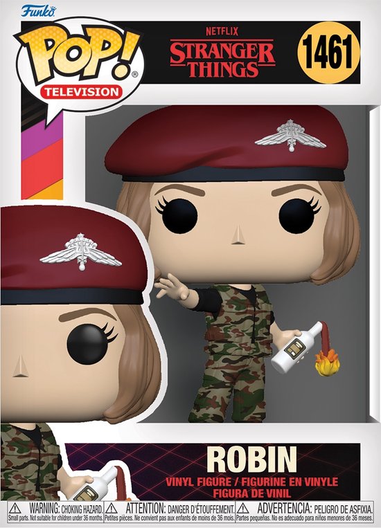 Stranger Things Season 4 - Robin vinyl figuur nr. 1461 Funko Pop!