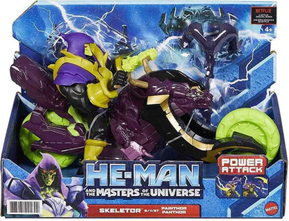 Masters of the Universe - Skeletor & Panthor - Mattel Power Attack