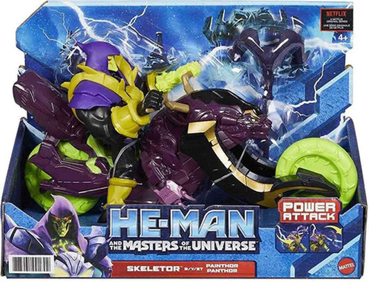 Masters of the Universe - Skeletor & Panthor - Mattel Power Attack