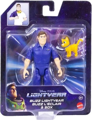 Disney Lightyear Actiefiguur 12,5 cm Buzz Lightyear & Sox