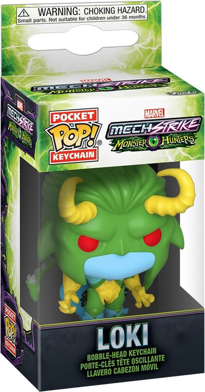 Funko Pocket Pop! Keychain: Monster Hunters - Loki
