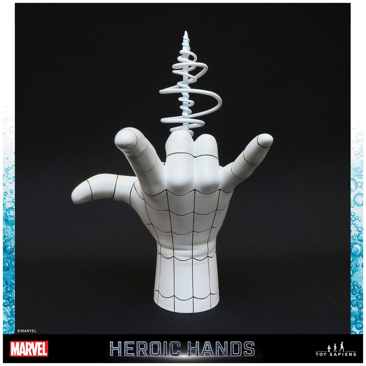 Statue Spiderman Marvel Heroic Hands 26 cm (white)