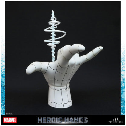 Statue Spiderman Marvel Heroic Hands 26 cm (white)