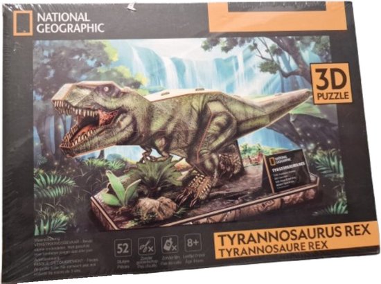 National Geographic Tyrannosaurus Rex 3D-Puzzle