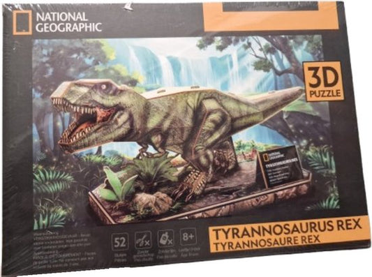 National Geographic Tyrannosaurus Rex 3D puzzel