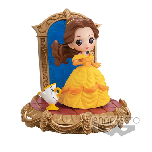 Disney Characters Stories Belle Q posket figure 8cm