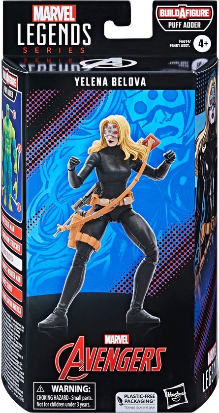 Yelena Belova - The Avengers Actiefiguur Marvel Legends