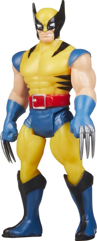 The X-Men Actiefiguur Wolverine 10 cm Marvel Legends Retro Collection