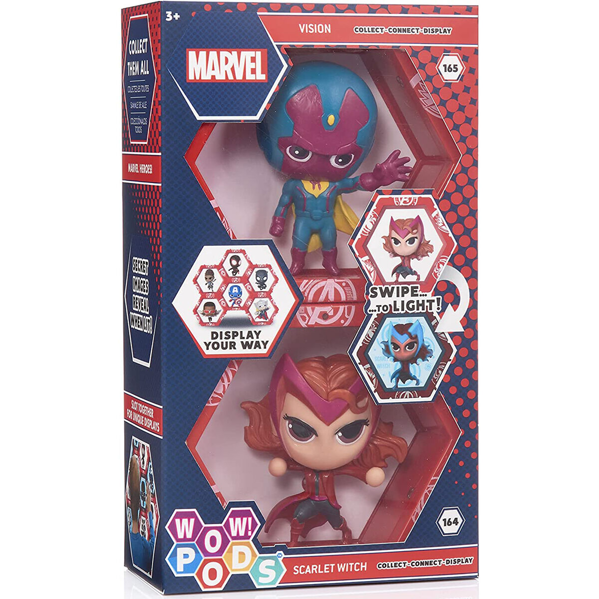 WOW! POD Marvel Vision + Scarlet LED figures set