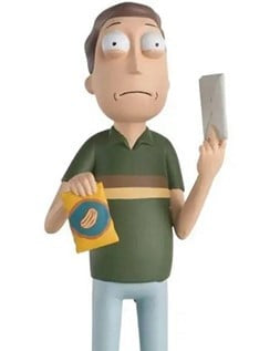 Rick and Morty Jerry Smith-figuur