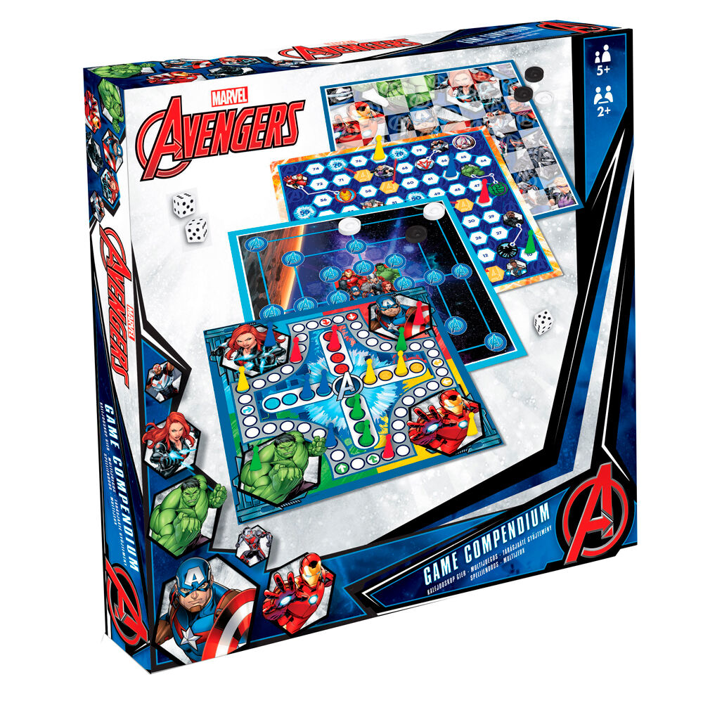 Marvel Avengers Set of 4 Board Games