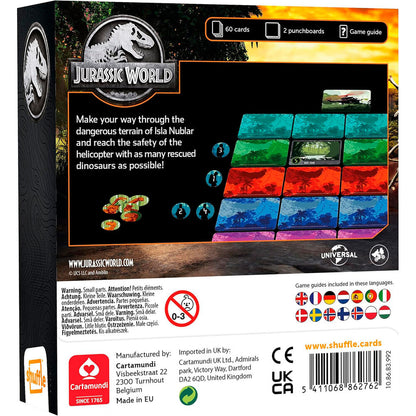 Shuffle Jurassic World Escape the Island - Kartenspiel