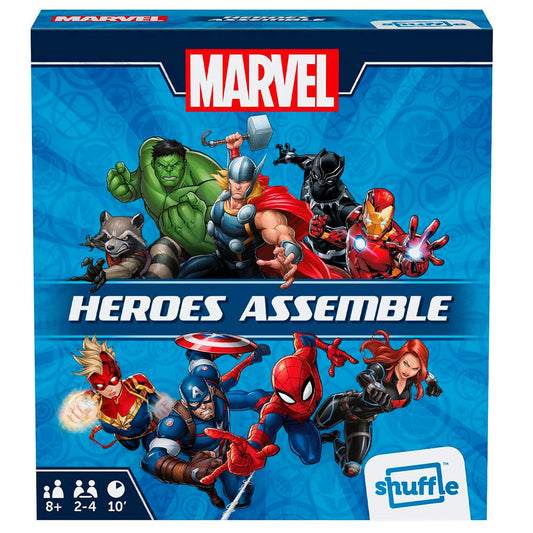 Card Game Marvel Heroes Assemble Shuffle