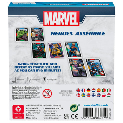 Kartenspiel Marvel Heroes Assemble Shuffle