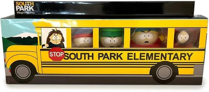 SOUTH PARK FIGURE COLLECTION 2.5INCH 5PCS IN SCHOOL BUS 14,5X35CM