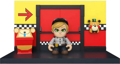 Funko Pop! Games: Five Nights at Freddy's (FNAF) Playset & Snap Action Figure - Hallway add-on w/Vanessa