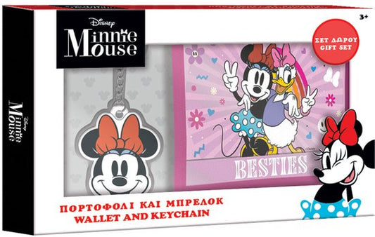 MINNIE - Gift Set - Wallet + Keychain