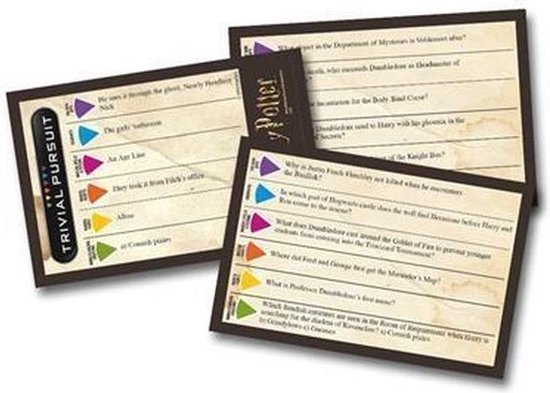 Trivial Pursuit Harry Potter - Engelstalig Spel