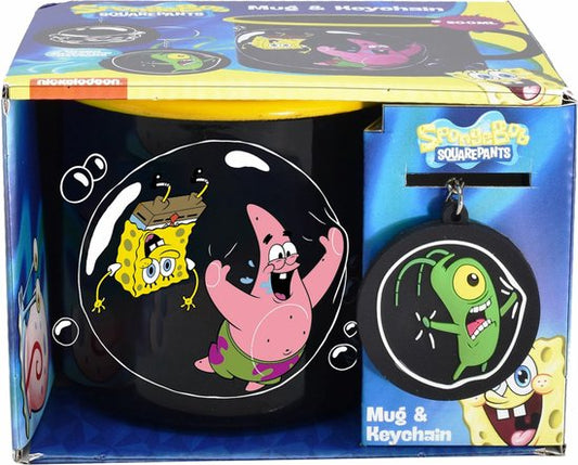 Spongebob: Mok & Plankton Sleutelhanger