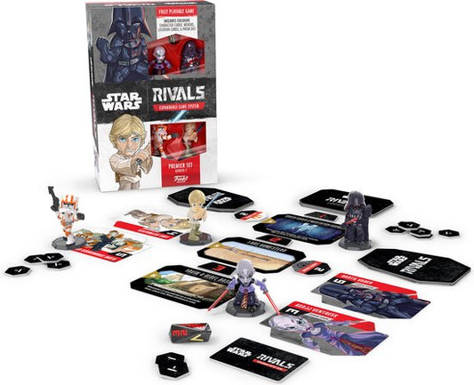 Funko Games Star Wars Rivals - Premier Set - Kaartspel - Uitbreidbaar spel - Verzamel alle 30 personages - Engelstalig