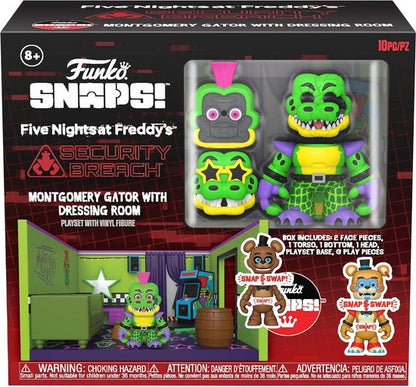 Montgomery Gator with Dressing Room - Five Nights at Freddy's - Security Breach - Funko Snaps!