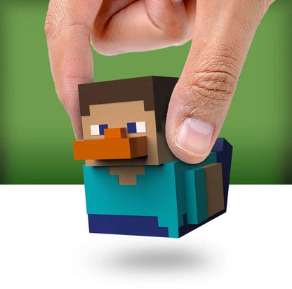 Numskull - Mini TUBBZ Badeend - Minecraft - Steve (Badeen Editie) - 5cm