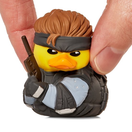 Numskull - Mini TUBBZ Badeend - Metal Gear Solid - Solid Snake (Badeend Editie) - 5cm
