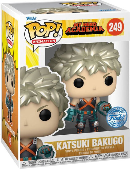 Funko Pop! & Tee Box: My Hero Academia - Bakugo #249 Exclusive (M)