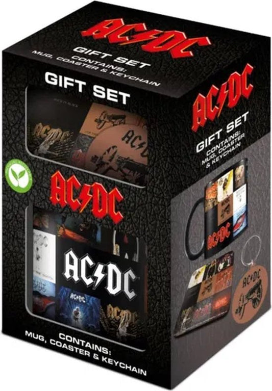 Ac/Dc (Classic Albums) Cadeauset (Mok, Onderzetter, Sleutelhanger)