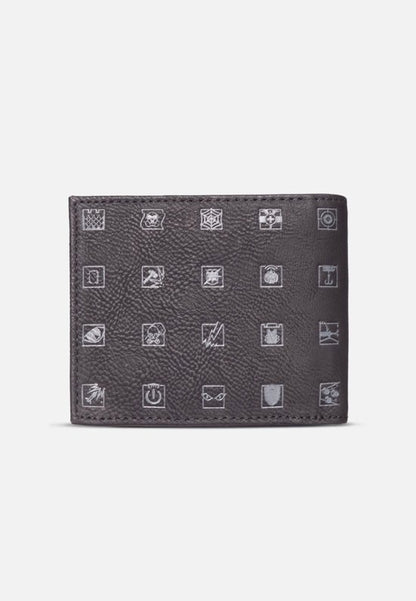 6 Siege - Operator Icons Bifold portemonnee - Zwart