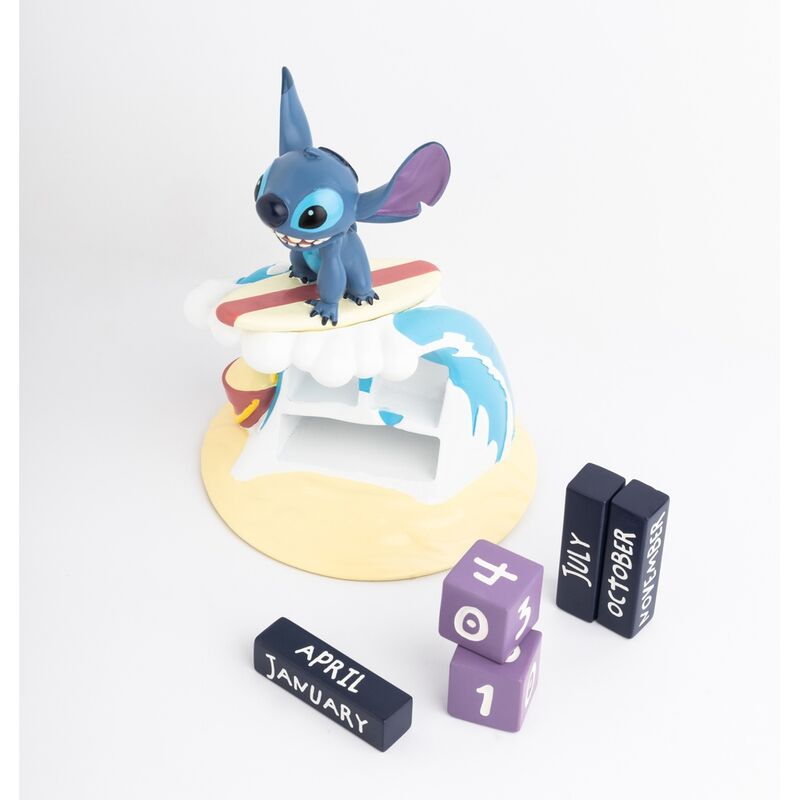 Disney Stitch Surfer 3D Ewiger Kalender