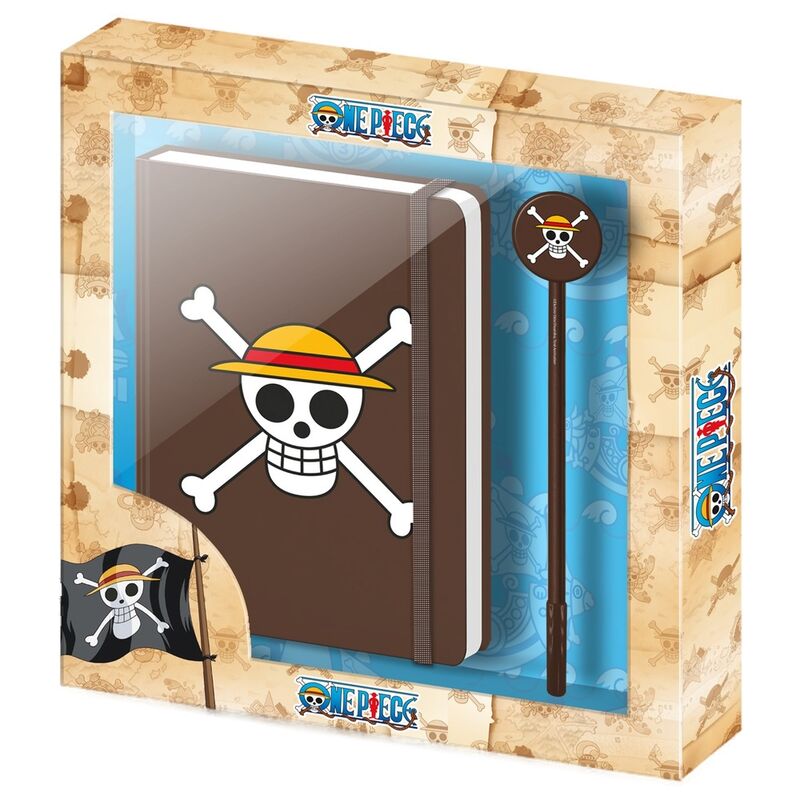 One Piece dagboek + pen set