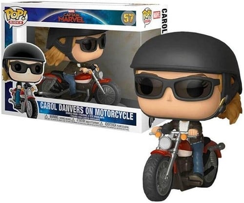 Funko POP! Marvel – Carol Danvers on motorcycle