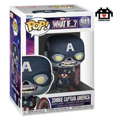 Funko POP! Marvel Studio: WHAT IF…? Zombie Captain America