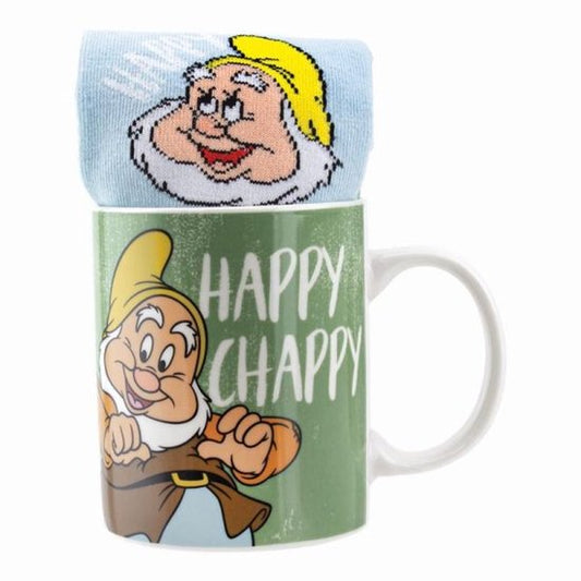 Sneeuwwitje Happy Mok & Sokken Set